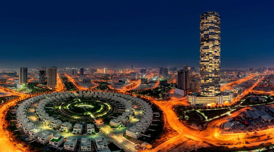 Jumeirah Village Circle about community location