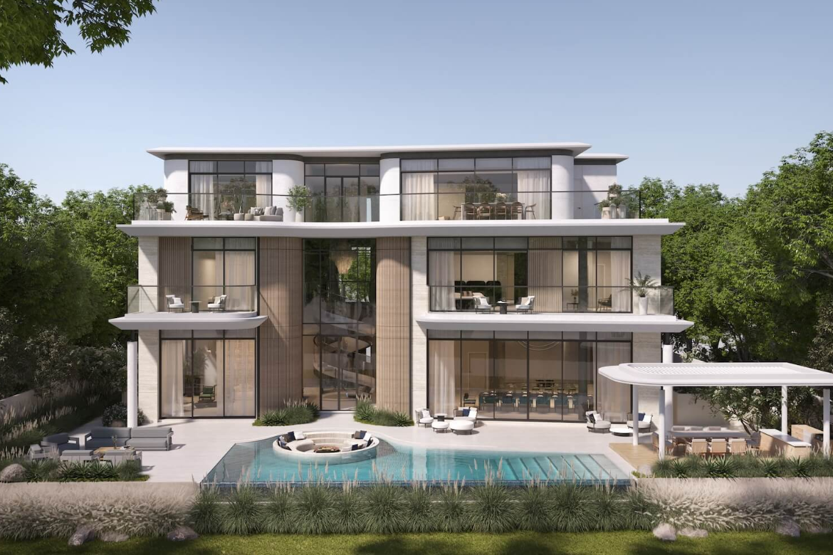 Karl Lagerfeld villas distress resale 6br back yard