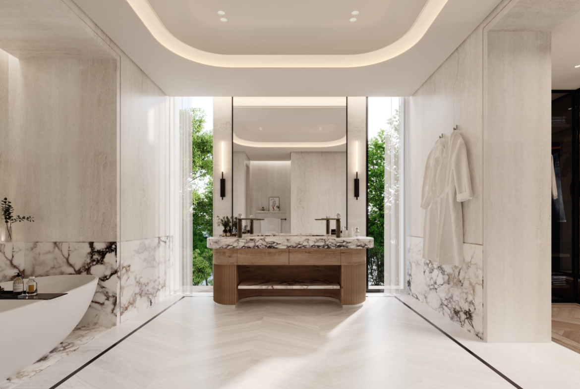 Karl Lagerfeld villas distress resale 6br bahtroom