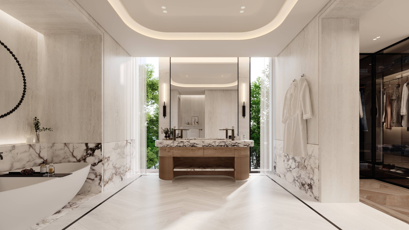 Karl Lagerfeld villas distress resale 6br bahtroom