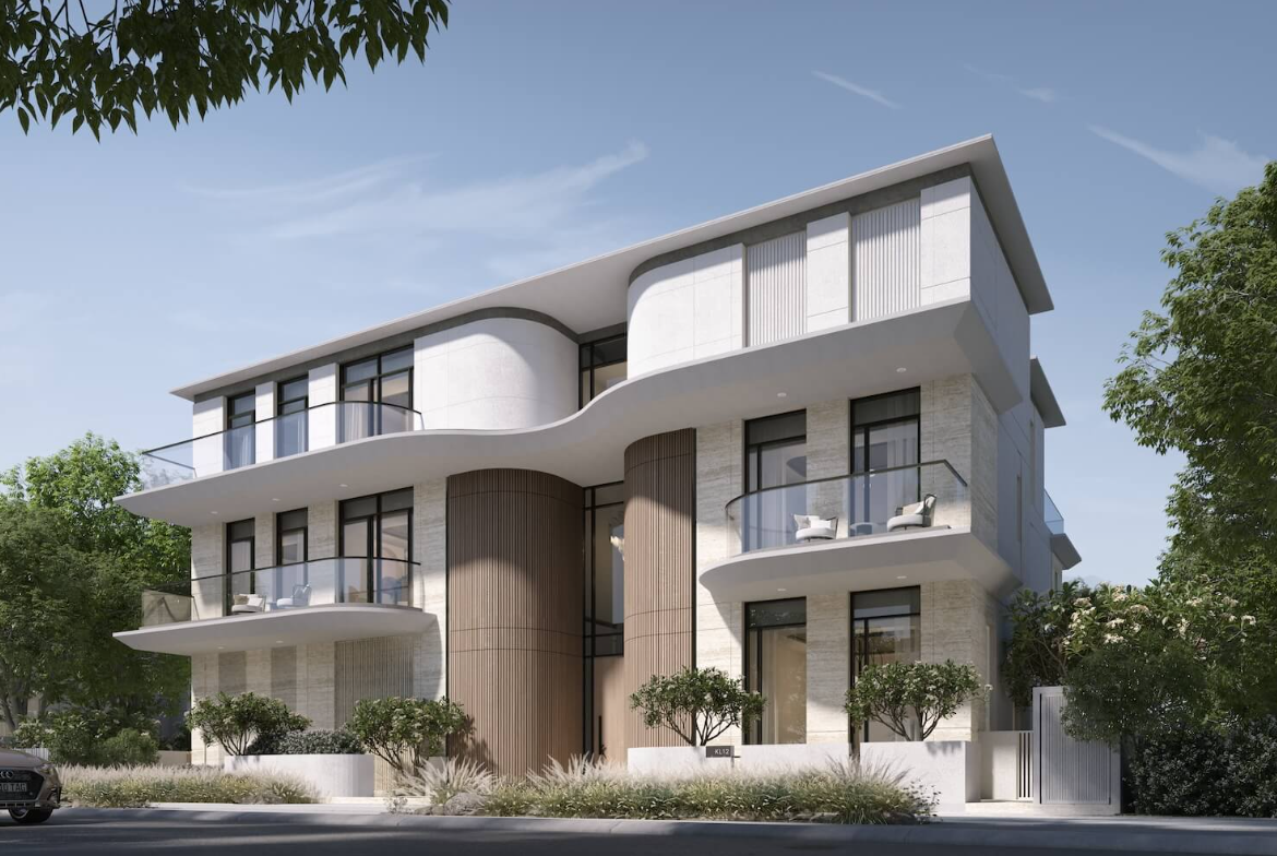 Karl Lagerfeld villas distress resale 6br side view