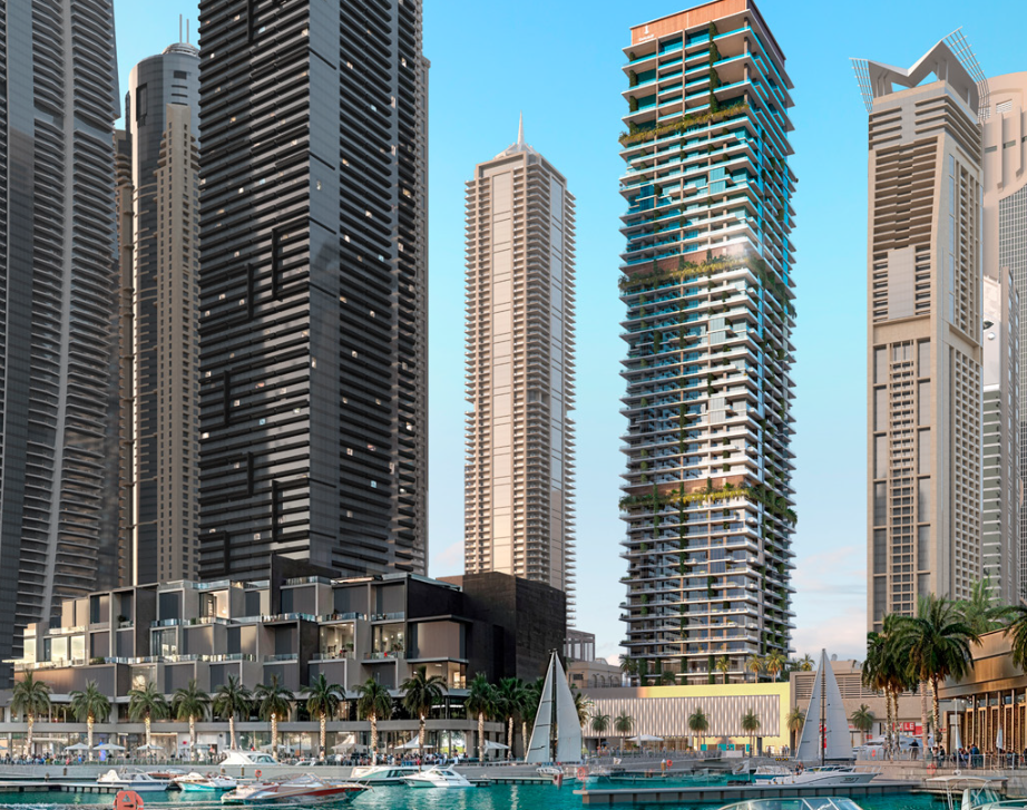 Kempimski Marina Residence distress resale facade