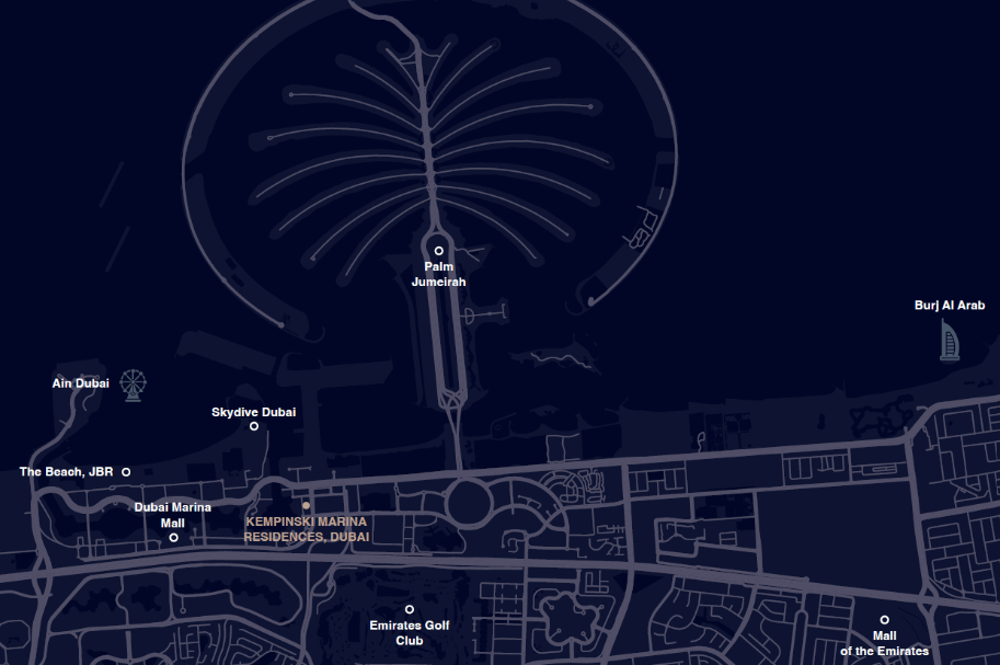 Kempimski Marina Residence distress resale location