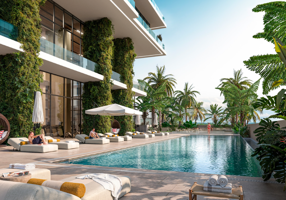 Kempimski Marina Residence distress resale pool