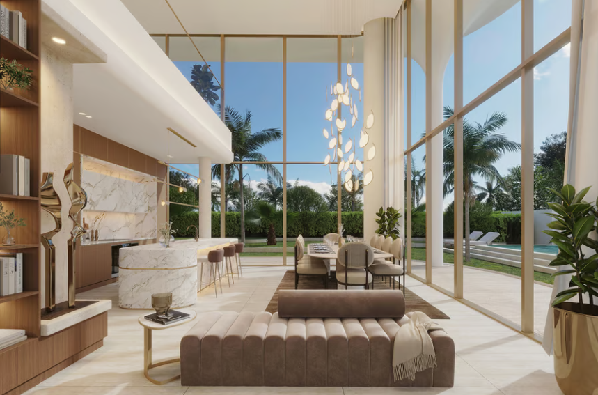 Ocean House by Ellington 2 br distress below OP double height
