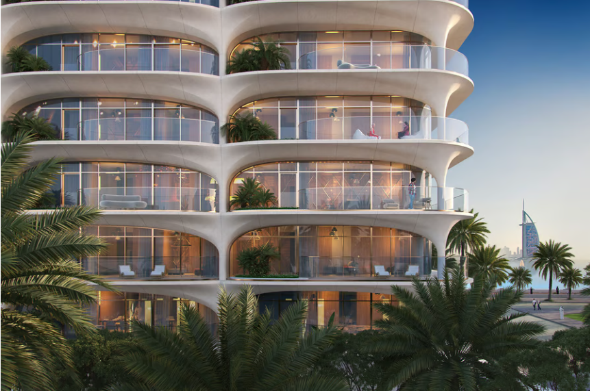 Ocean House by Ellington 2 br distress below OP facade