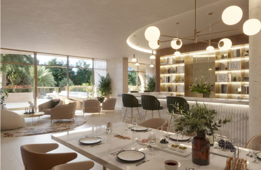 Ocean House by Ellington 2 br distress below OP interior