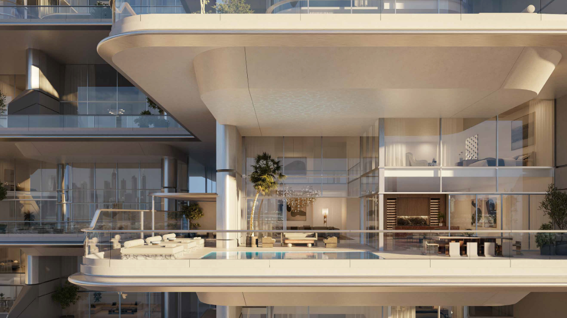 Orla by Omniyat distress 3br resale balcony