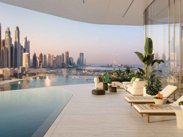 Orla by Omniyat distress 3br resale terrace