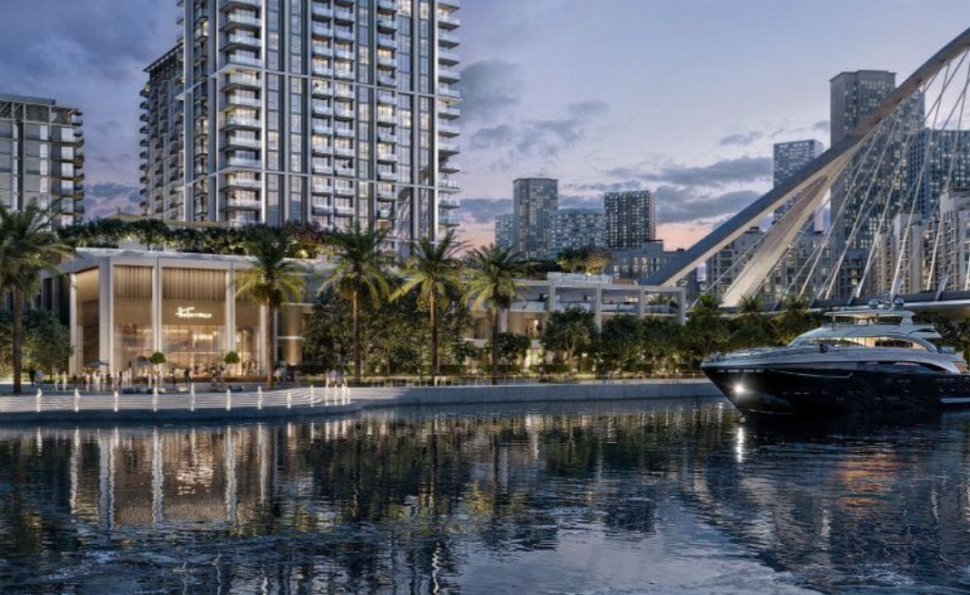 Palace Residences Creek Blue distress resale 1 br water view