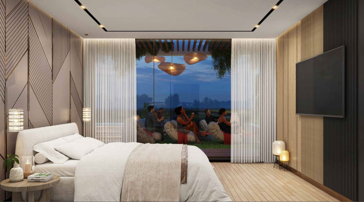 Park Greens Damac hills 2 villa distress resale bedroom