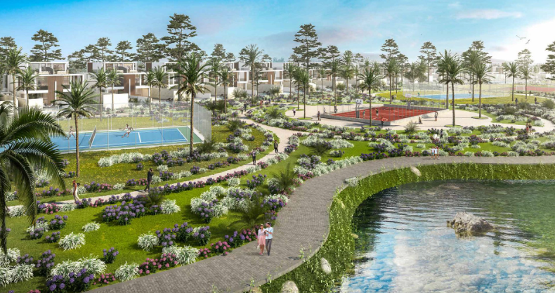 Park Greens Damac hills 2 villa distress resale community