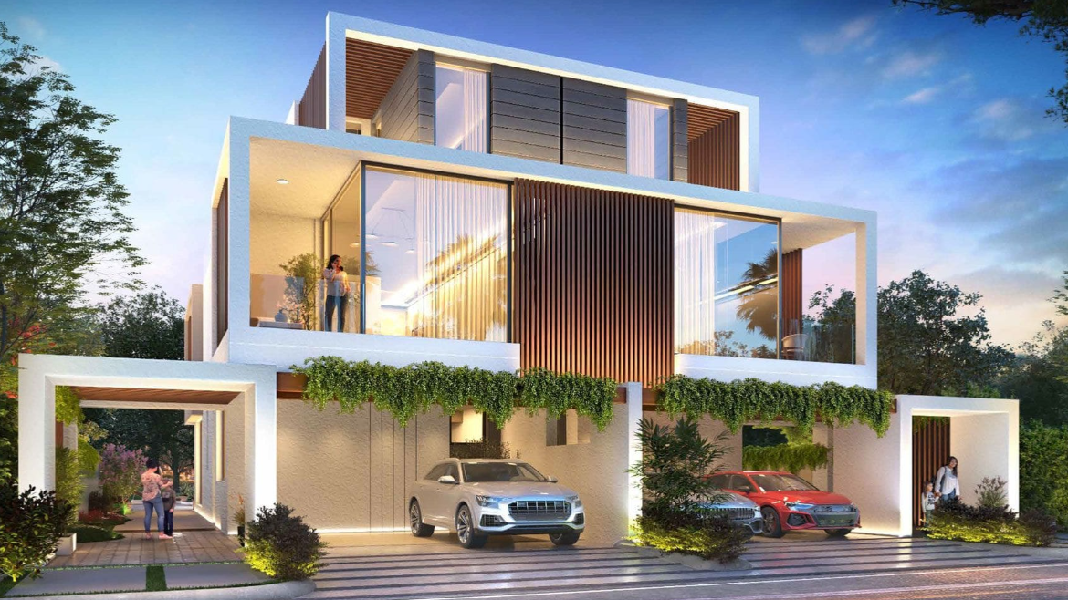 Park Greens Damac hills 2 villa distress resale esterior