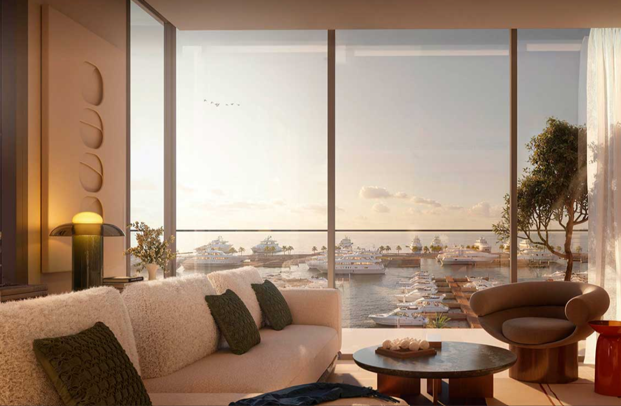 Rashid yachts & marina distress resale living room