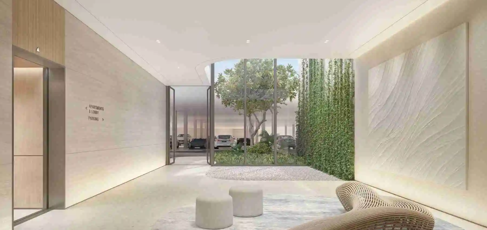 Riwa Residence MJL meraas distress urgent resale lobby