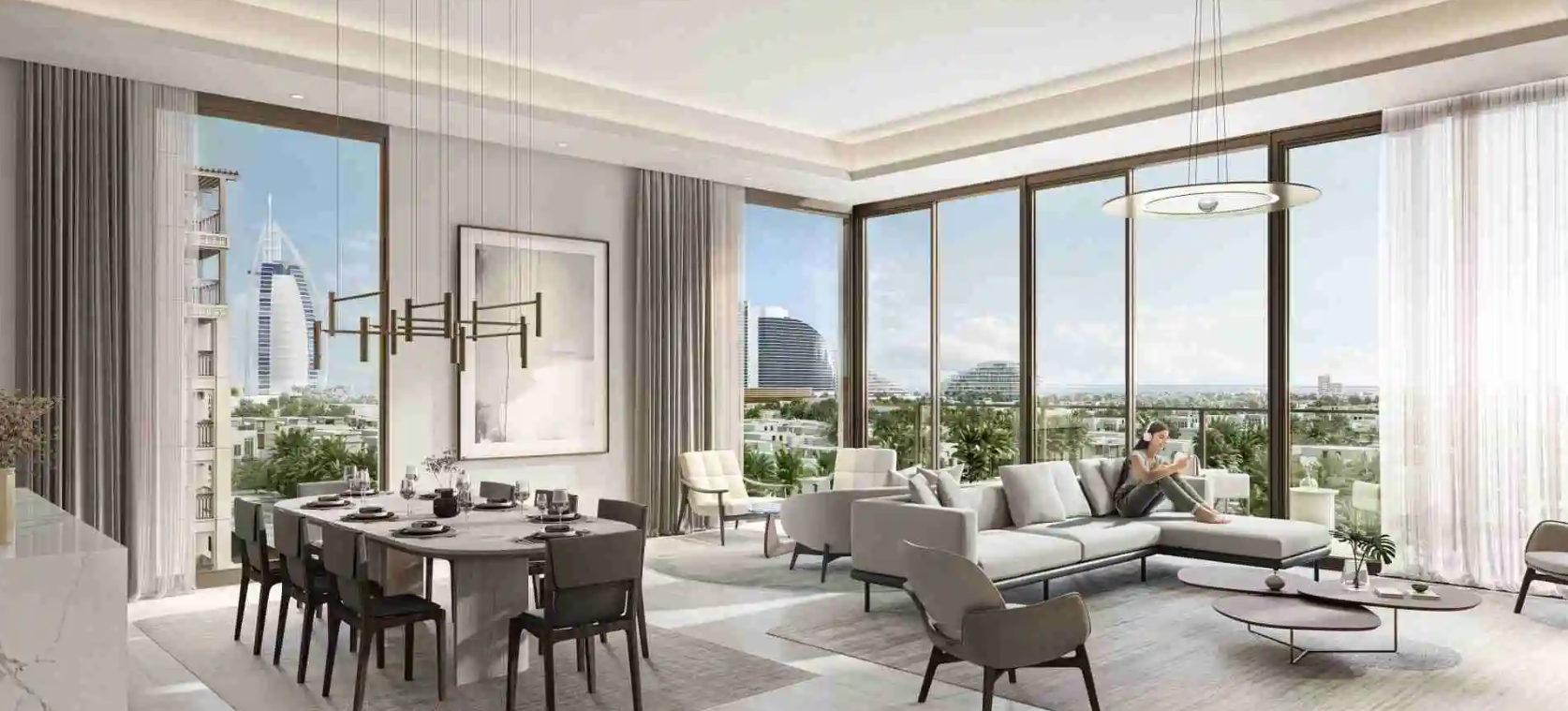 Riwa Residence MJL meraas distress urgent resale interior