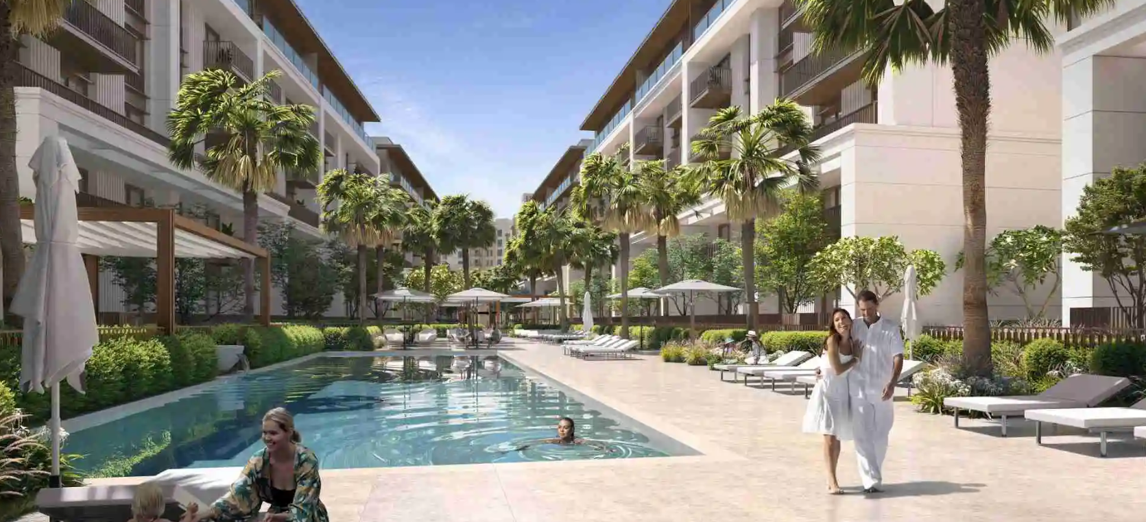Riwa Residence MJL meraas distress urgent resale pool