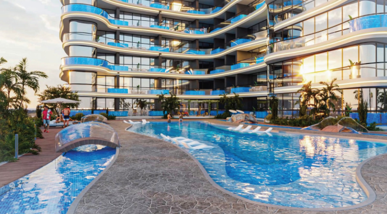 Samana Barari Views 2 distress resale studio pool