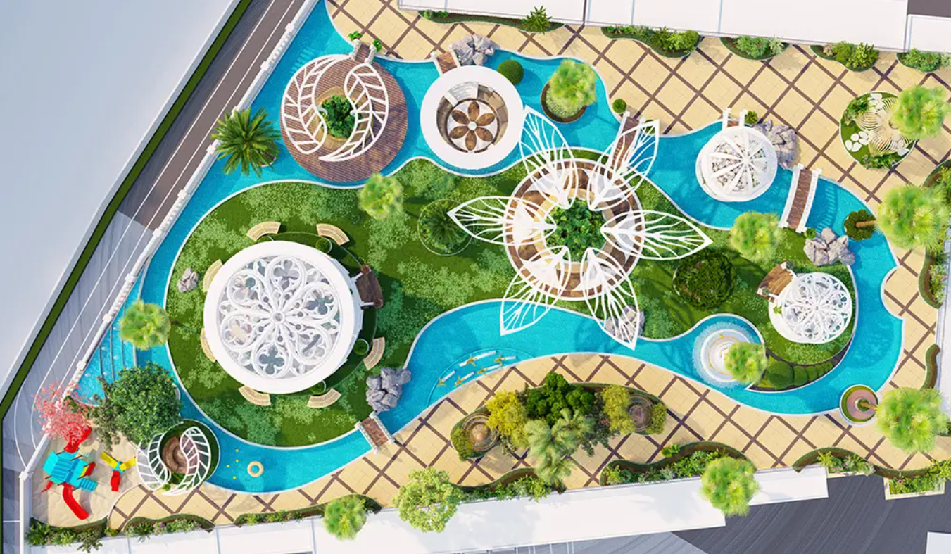 Vincitore Aqua Dimore distress resale amenities floor