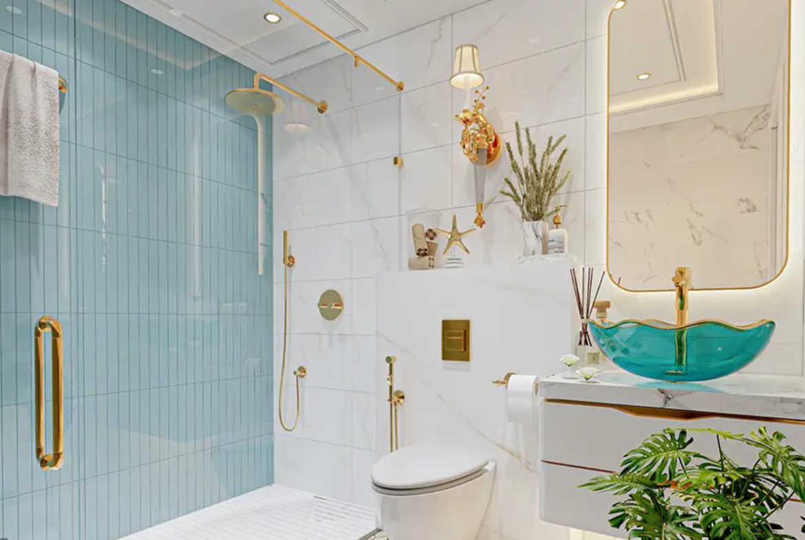 Vincitore Aqua Dimore distress resale bathroom