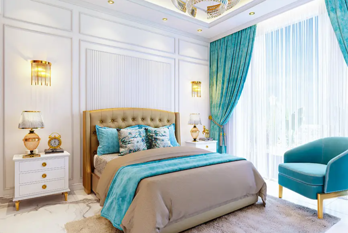 Vincitore Aqua Dimore distress resale bedroom