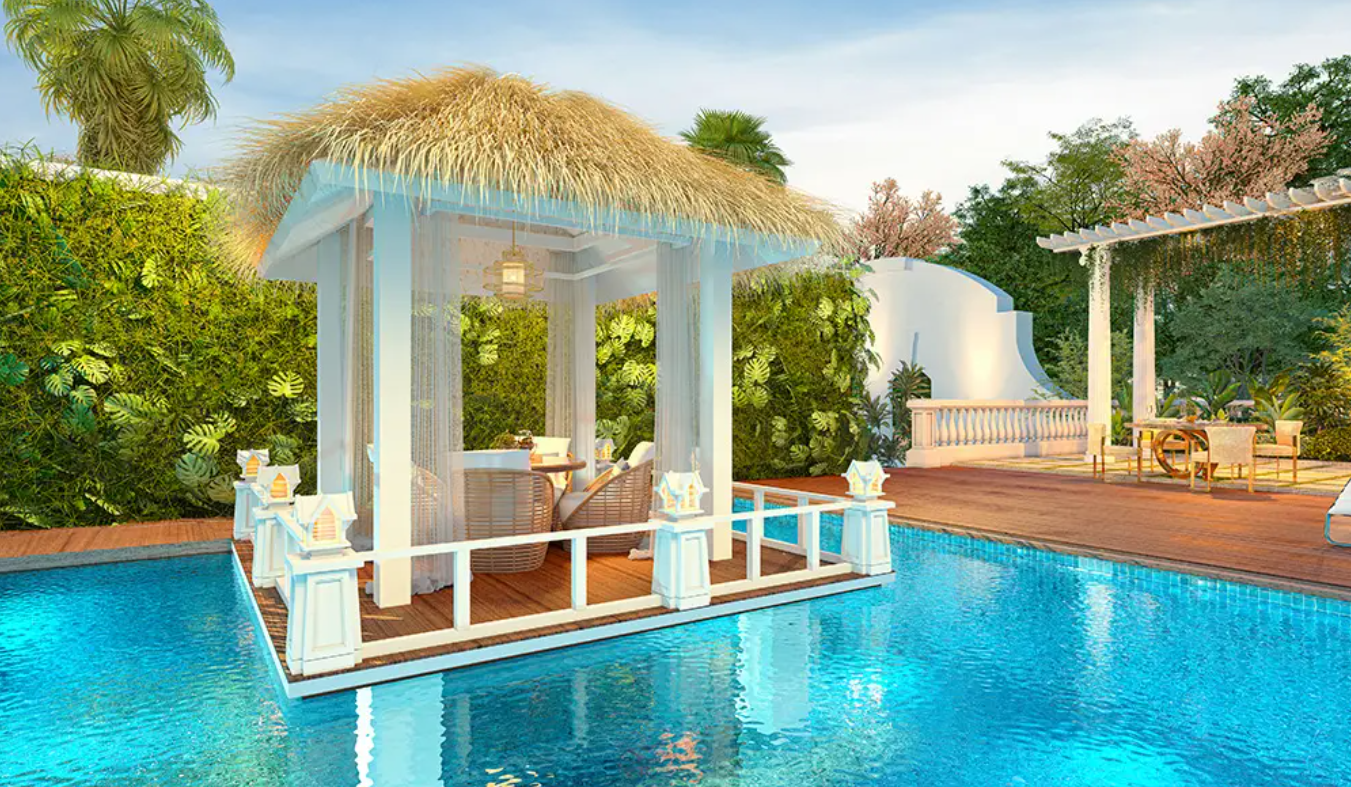 Vincitore Aqua Dimore distress resale cabana