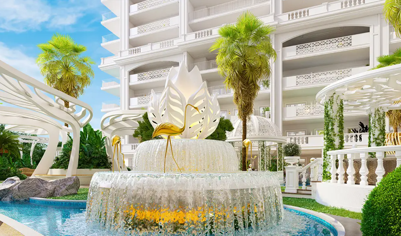 Vincitore Aqua Dimore distress resale fountain