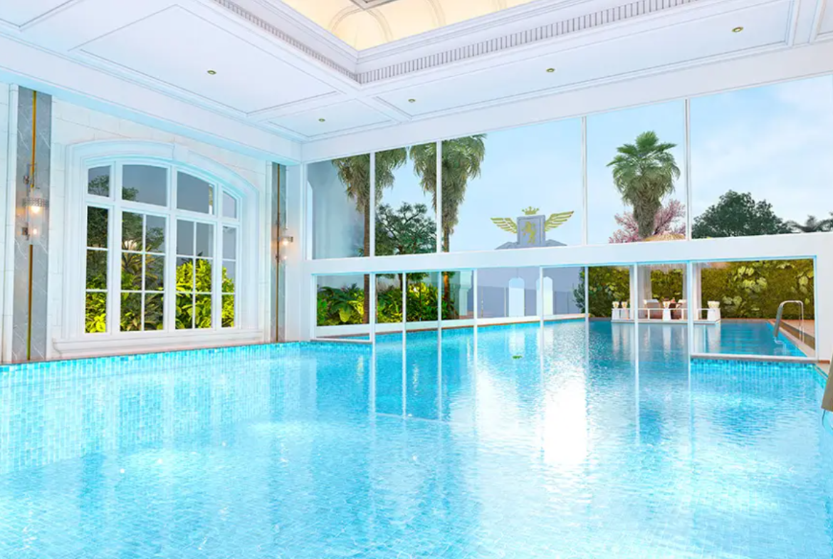 Vincitore Aqua Dimore distress resale pool