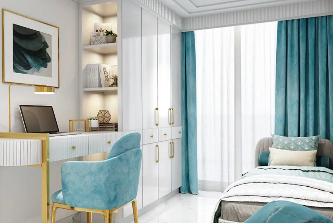 Vincitore Aqua Dimore distress resale second bedroom
