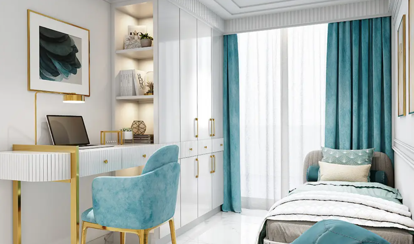 Vincitore Aqua Dimore distress resale second bedroom