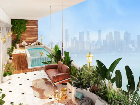 Vincitore Aqua Dimore distress resale terrace