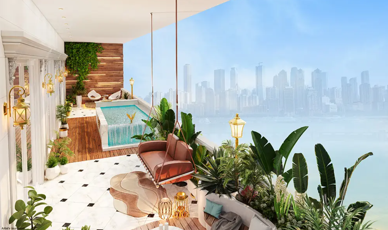 Vincitore Aqua Dimore distress resale terrace