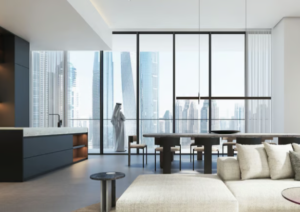 W Residences Dubai Harbour by Arada distress resale below OP kitchen