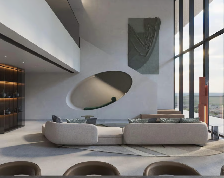 W Residences Dubai Harbour by Arada distress resale below OP interior