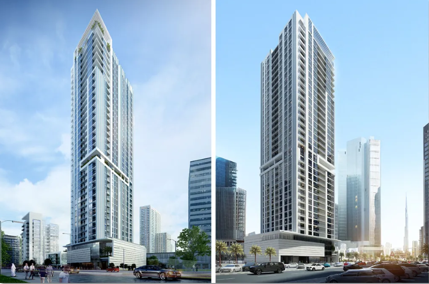 West Bay Tower 2br distress resale facade