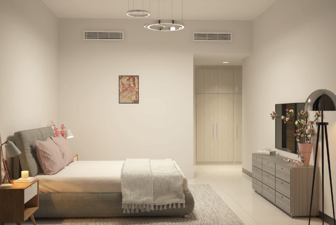 West Bay Tower 1br distress resale master-bedroom