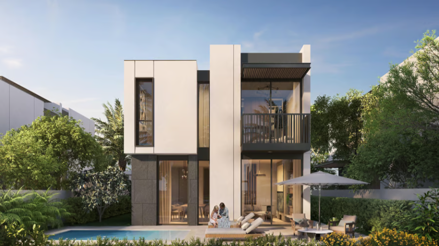 Wilds by Aldar 3br independent villa distress facade