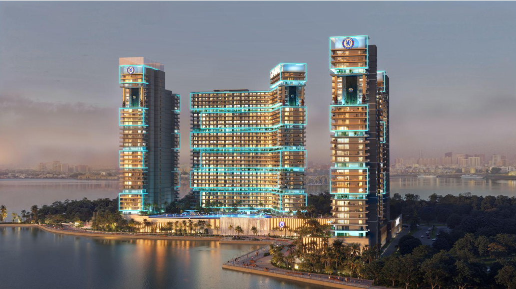 Damac Chelsea tower seacrest 3 BR distress resale facade