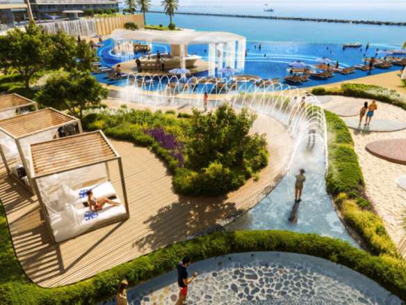 Damac Chelsea tower seacrest 3 BR distress resale facilities