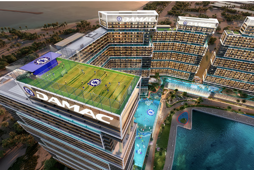Damac Chelsea tower seacrest 3 BR distress resale football themed