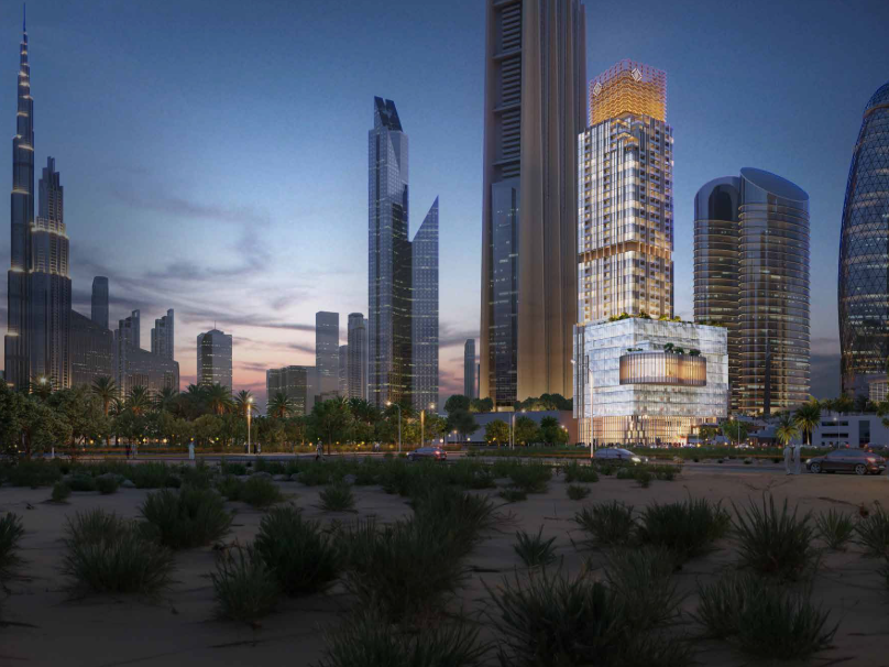 DIFC Living DIFC 3BR resale distress deal facade