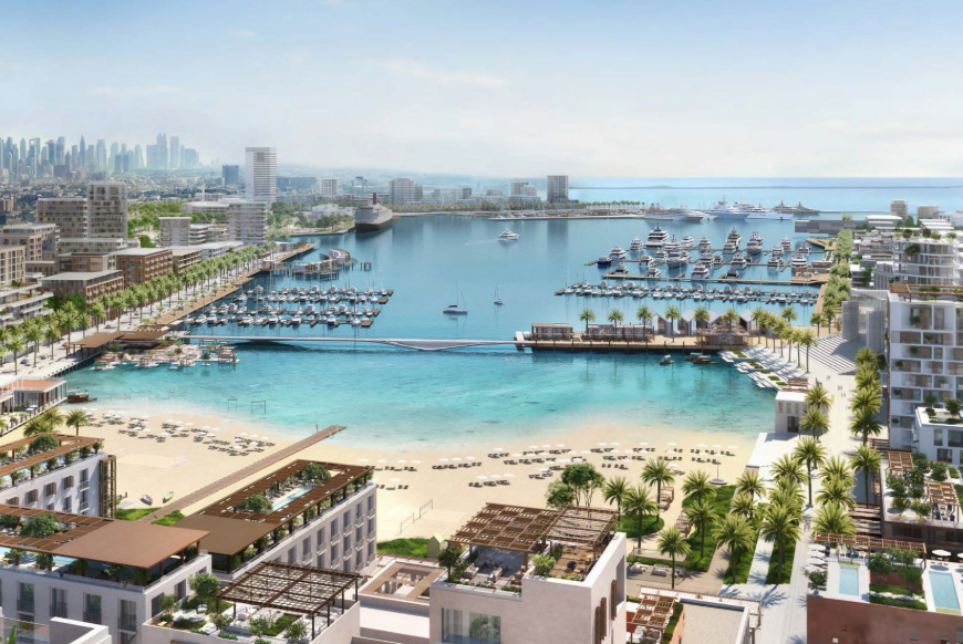 Rashid Yachts & Marina about community beach