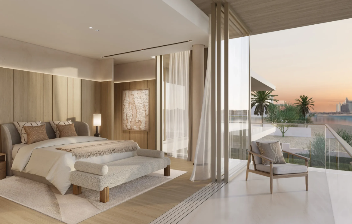 The Palm Crown 6BR villa distress resale below OP bedroom