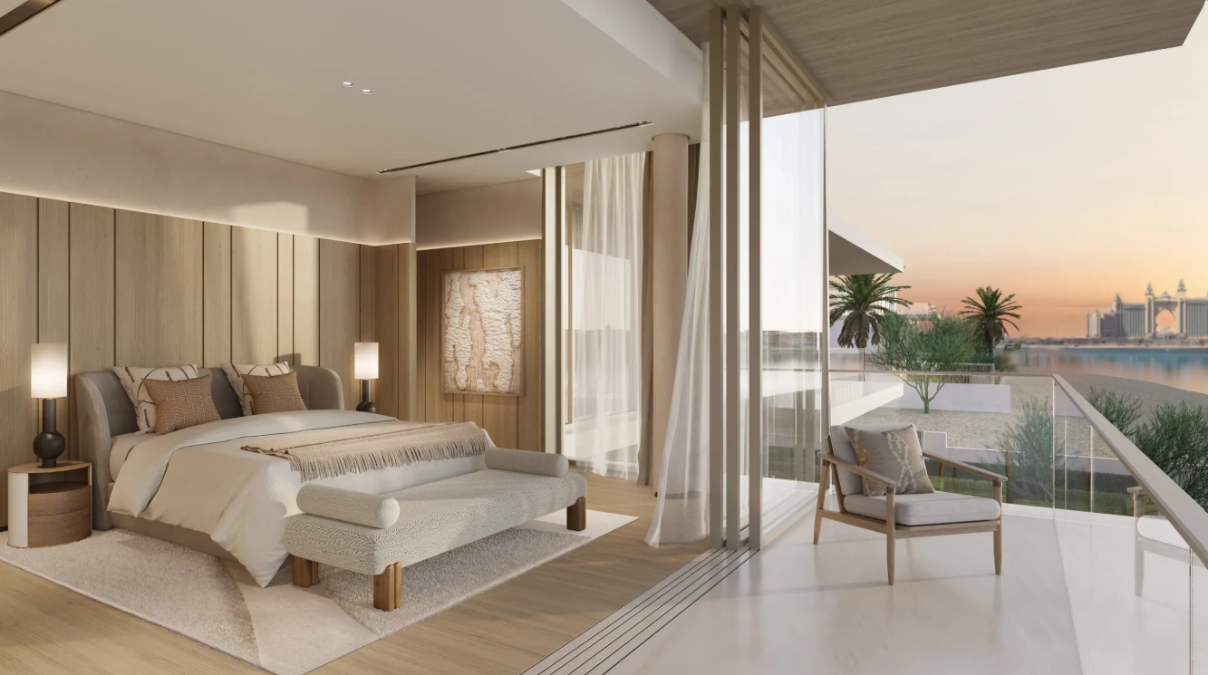 The Palm Crown 6BR villa distress resale below OP bedroom