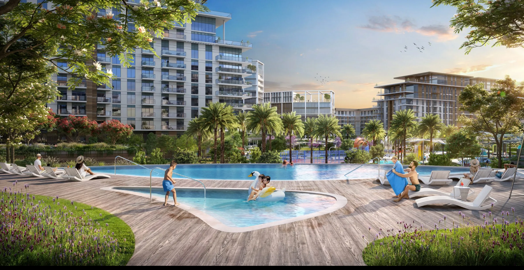 Thyme City Walk 3Br distress deal resale pool