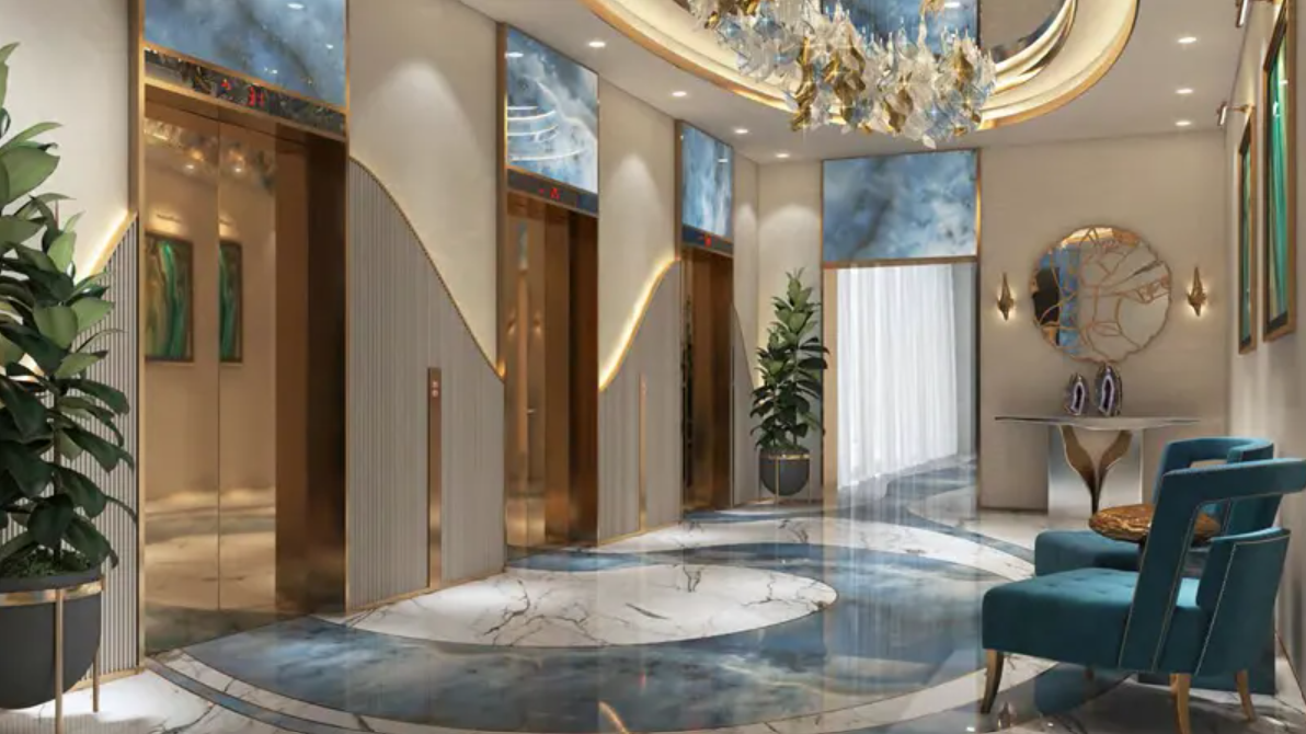 Damac Chic tower Business Bay distress resale by Grisogono elevators