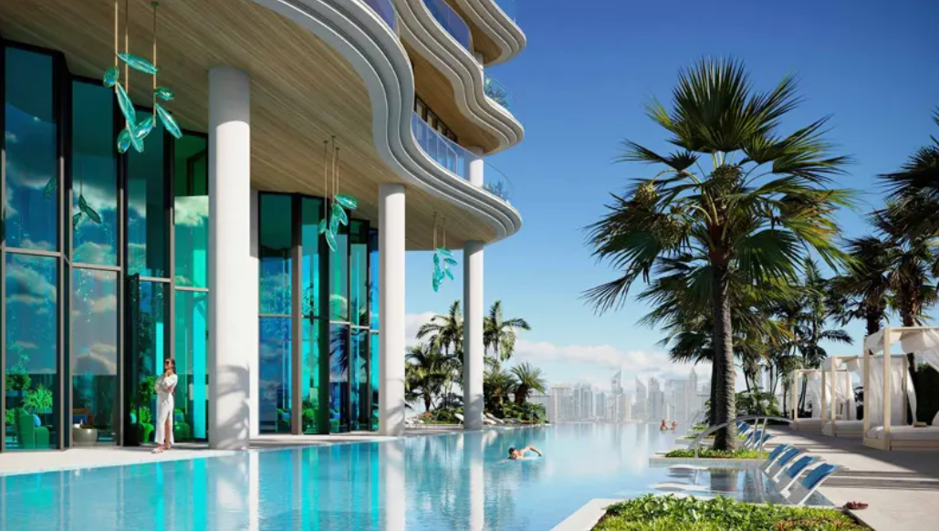Damac Chic tower Business Bay distress resale by Grisogono podium