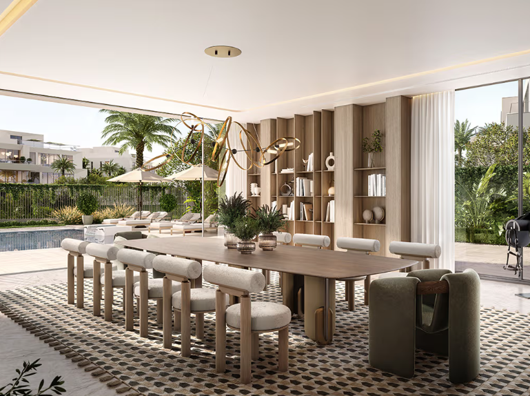 Mirgae The Oasis villas 5BR distress below market resale living area