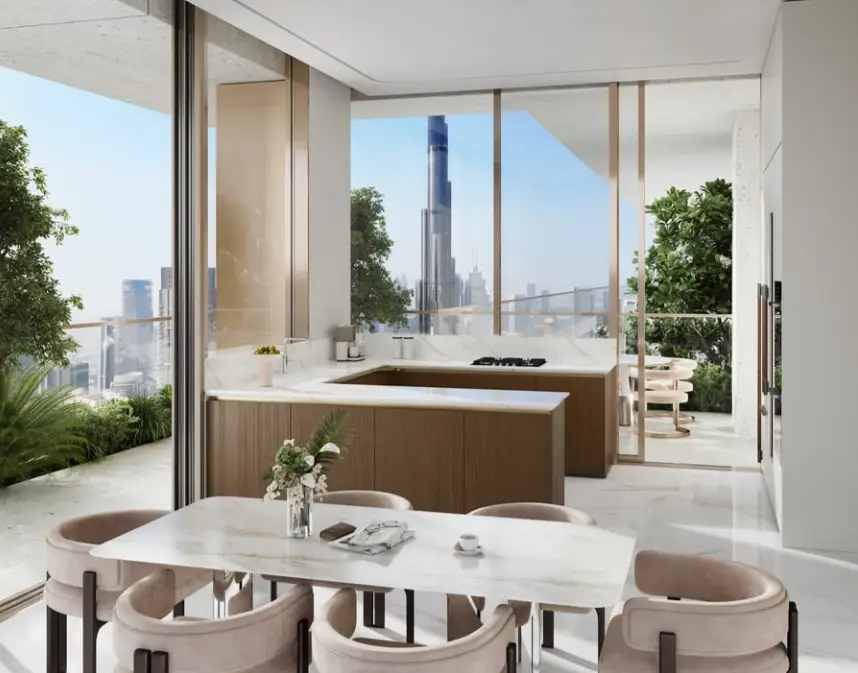 Solara Fairmont residence SOL resale distress 2 BR kitchen