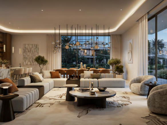 Tierra Address Villas Emaar Oasis distress 5Br villa distress resale interior